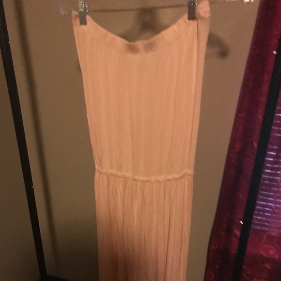 Light Peach Dress- XS - Picture 1 of 4